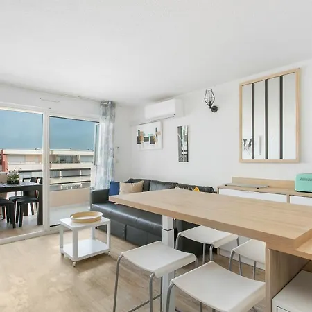 T3 Terrasse Vue Sur Mer, Piscine, Parking, Wifi Et Clim
